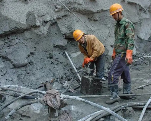 立山地基下沉注浆